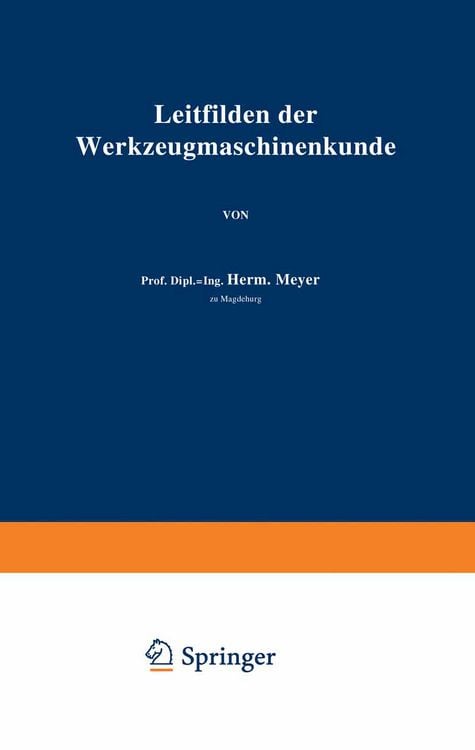 Produktbild: Leitfaden der Werkzeugmaschinenkunde