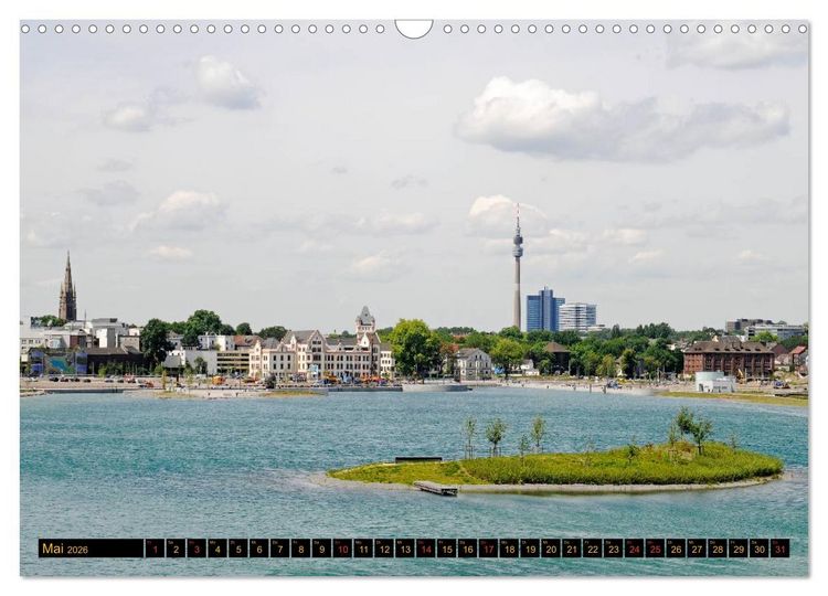 Produktbild: Dortmund - moderne Metropole im Ruhrgebiet (Wandkalender 2026 DIN A3 quer), CALVENDO Monatskalender