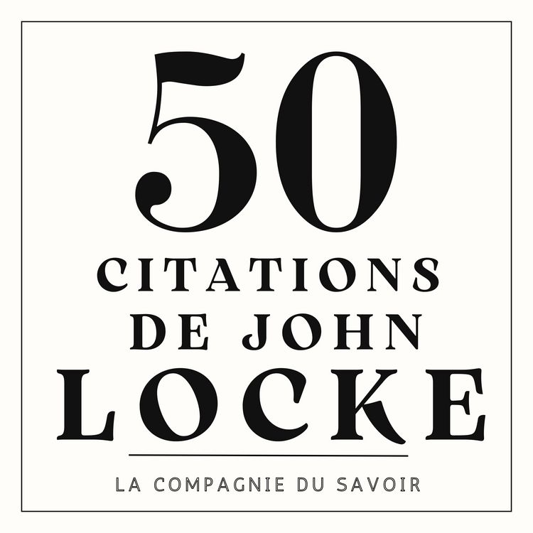 Produktbild: 50 citations de John Locke