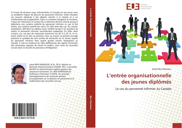 Produktbild: L'entr&eacute;e organisationnelle des jeunes dipl&ocirc;m&eacute;s