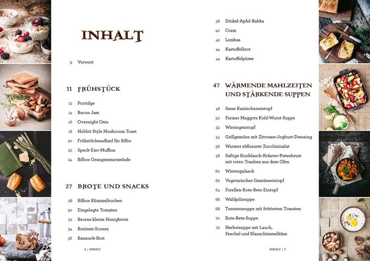 Produktbild: Das inoffizielle Kochbuch zu Tolkiens Welt