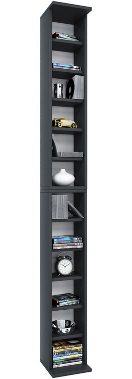 Produktbild: Holz CD DVD Stand Aufbewahrung Deko Regal Bigol
