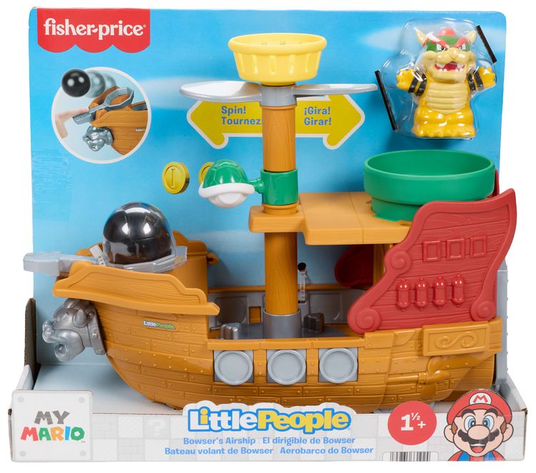 Produktbild: Fisher-Price Little People Super Mario Bowser&acute;s Airship