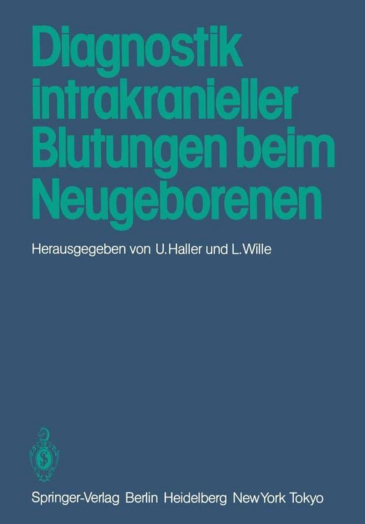 Produktbild: Diagnostik intrakranieller Blutungen beim Neugeborenen