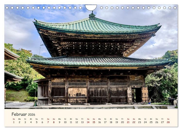 Produktbild: Japan - Traditon und Moderne (Wandkalender 2026 DIN A4 quer), CALVENDO Monatskalender