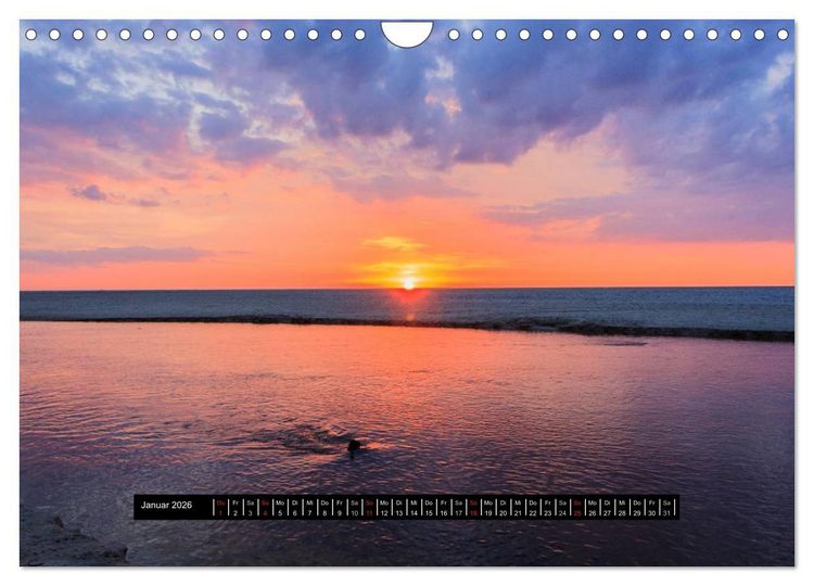 Produktbild: D&auml;nemark Impressionen (Wandkalender 2026 DIN A4 quer), CALVENDO Monatskalender