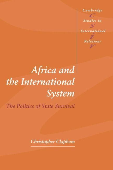 Produktbild: Africa and the International System