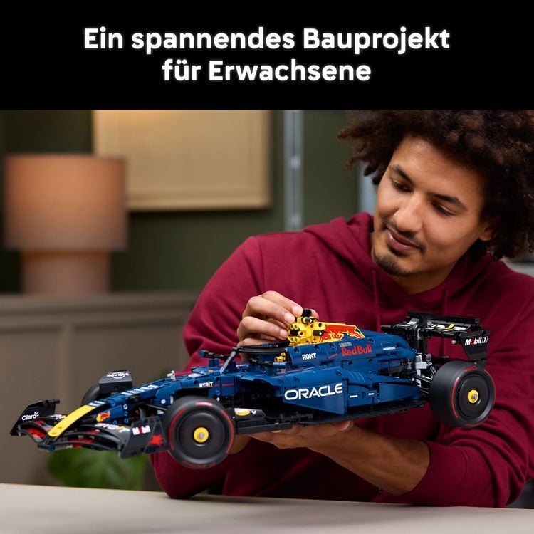 Produktbild: LEGO Technic Oracle Red Bull Racing RB20 F1 Rennauto zum Sammeln 42206
