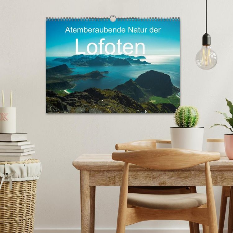 Produktbild: Atemberaubende Natur der Lofoten (Wandkalender 2026 DIN A3 quer), CALVENDO Monatskalender