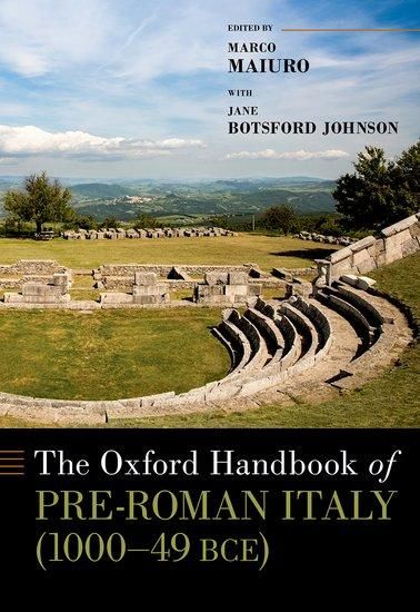 Produktbild: The Oxford Handbook of Pre-Roman Italy (1000--49 Bce)