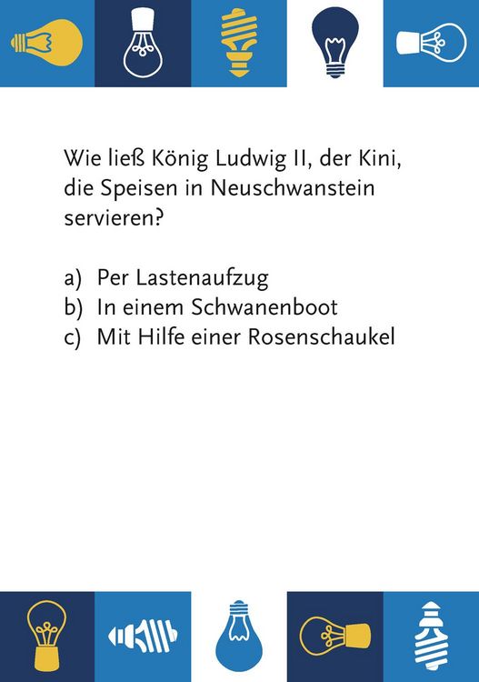 Produktbild: Unn&uuml;tzes Wissen Bayern - Das Quiz