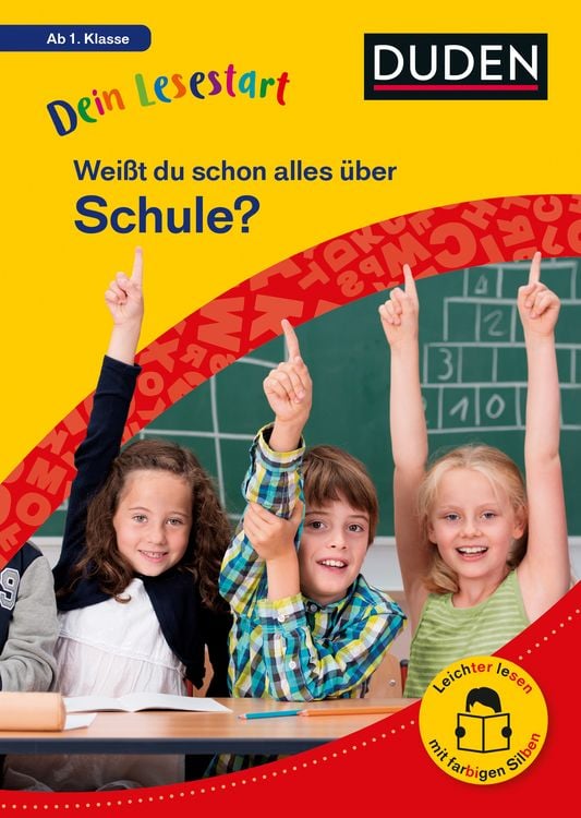 Produktbild: Dein Lesestart: Wei&szlig;t du schon alles &uuml;ber Schule? Ab 1. Klasse