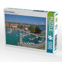 Produktbild: CALVENDO Puzzle Lindau am Bodensee 1000 Teile Lege-Gr&ouml;&szlig;e 640 x 480 cm Foto-Puzzle Bild von Elisabeth Schittenhelm