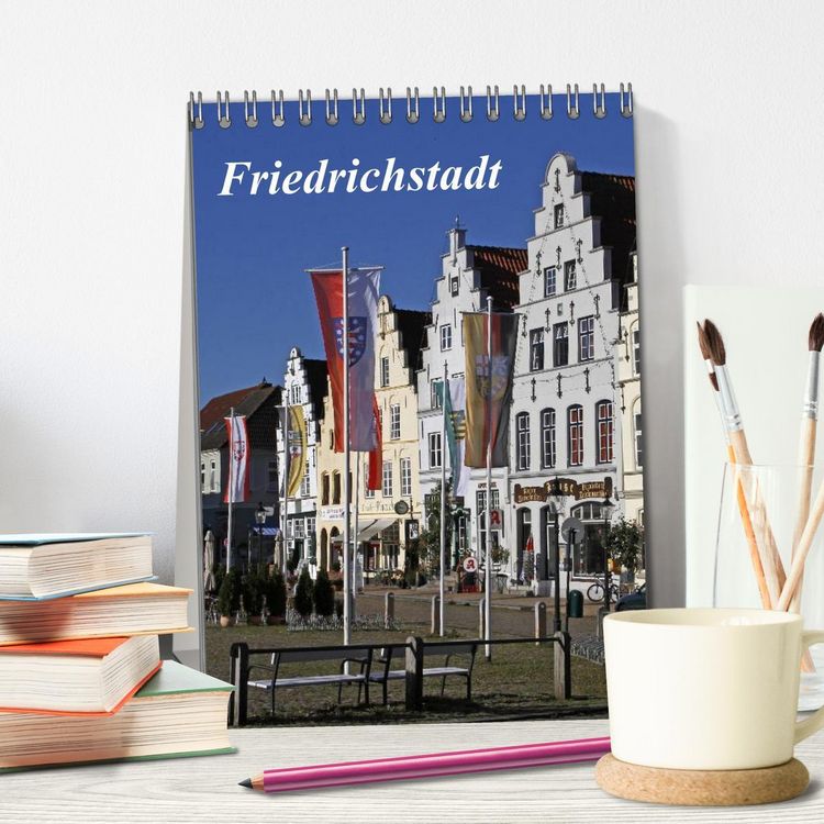 Produktbild: Friedrichstadt (Tischkalender 2026 DIN A5 hoch), CALVENDO Monatskalender