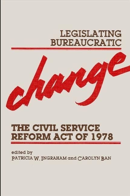 Produktbild: Legislating Bureaucratic Change