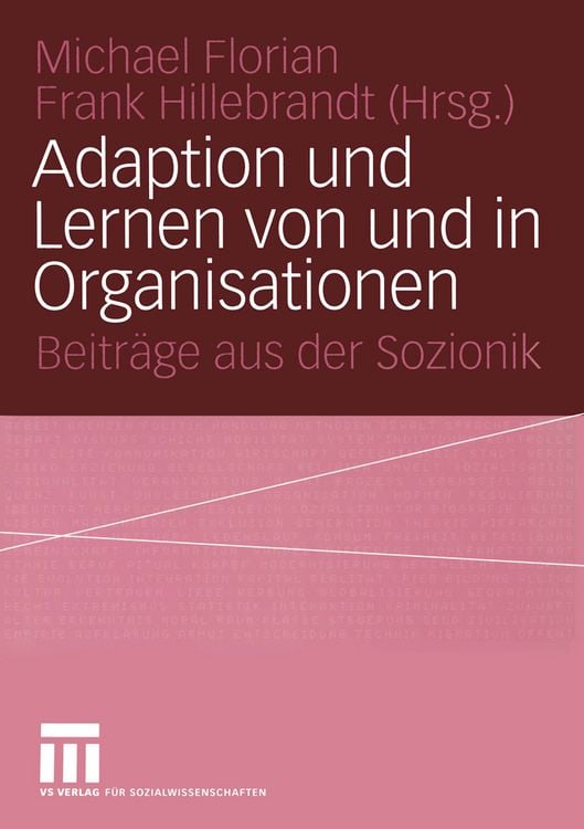 Produktbild: Adaption und Lernen von und in Organisationen