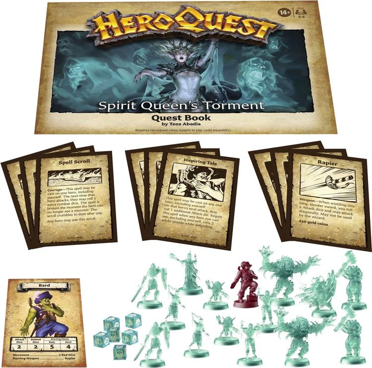 Produktbild: Heroquest: Spirit Queens Torment Quest Pack
