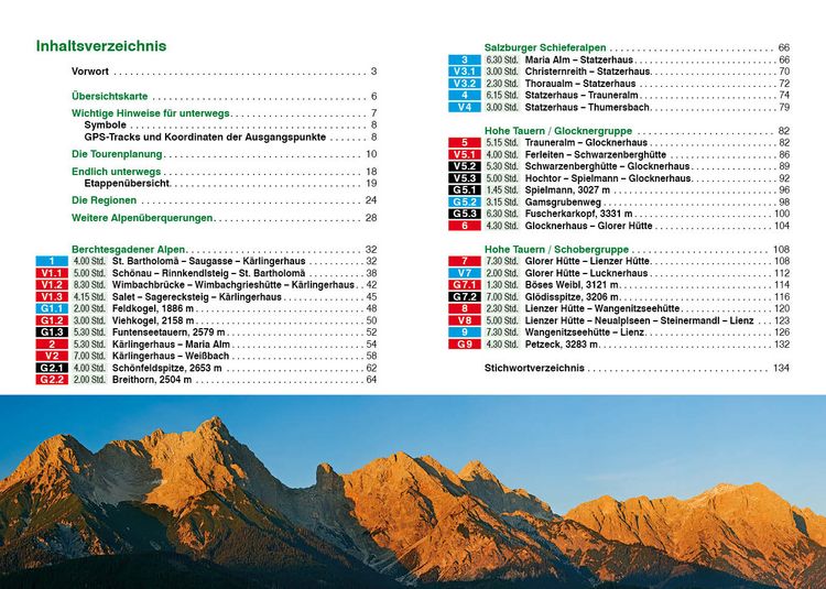 Produktbild: ROTHER Wanderf&uuml;hrer Alpen&uuml;berquerung Berchtesgaden - Lienz