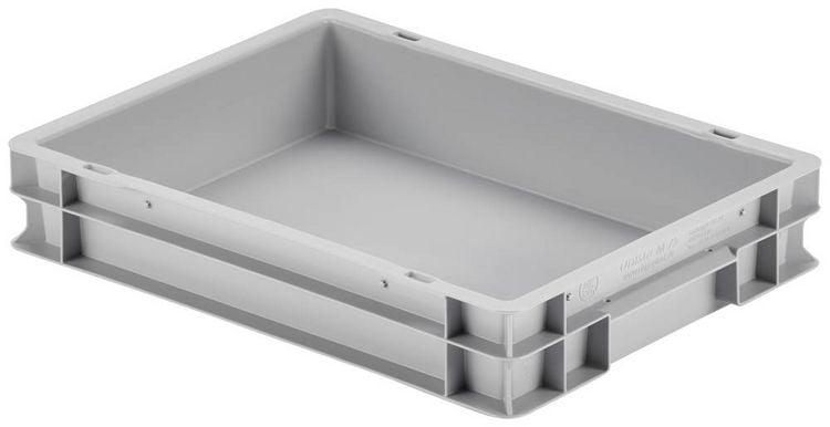 Produktbild: Alutec 75042 Universal Kunststoffbox geschlossen (B x H x T) 400 x 75 x 300mm Grau 1St.