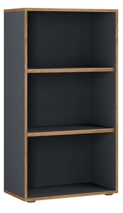 Produktbild: Holz B&uuml;ro Regal B&uuml;cher Ordner Aktenregal Salia 3f