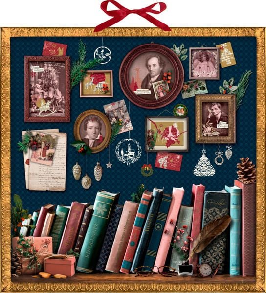 Produktbild: Zettelkalender - Adventspoesie mit deutschen Dichtern