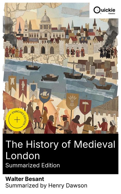 Produktbild: The History of Medieval London (Summarized Edition)