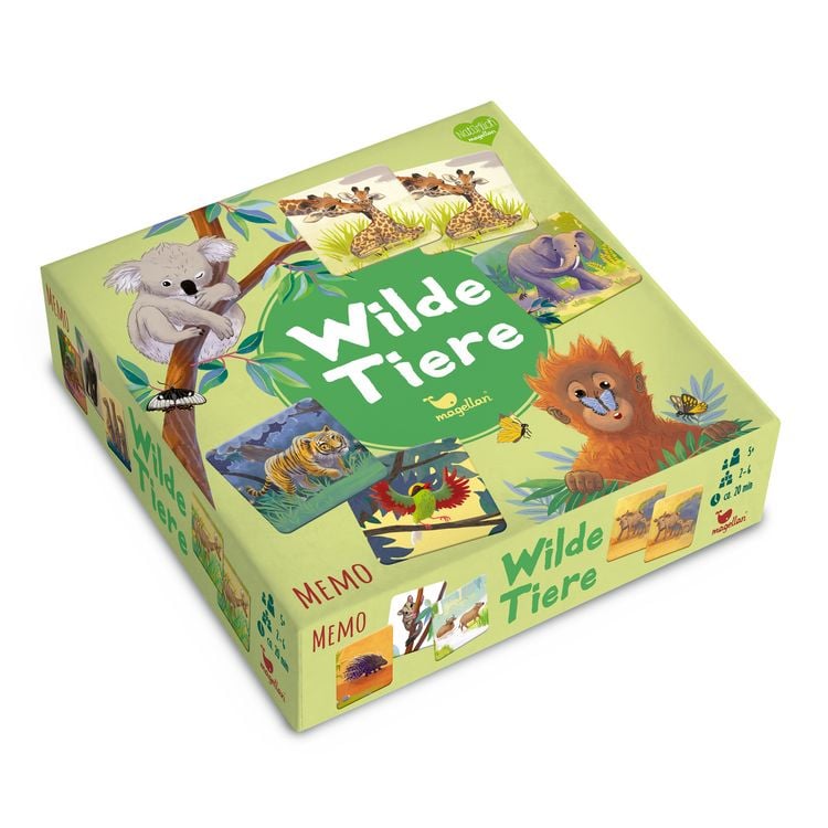 Produktbild: Wilde Tiere - Memo