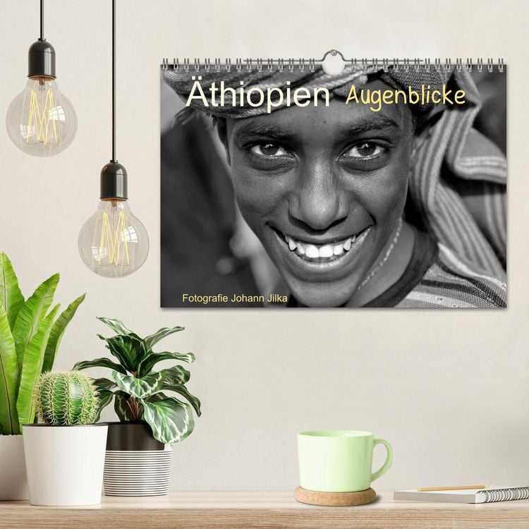 Produktbild: &Auml;thiopien Augenblicke (Wandkalender 2026 DIN A4 quer), CALVENDO Monatskalender