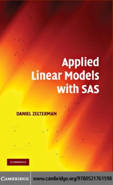 Produktbild: Applied Linear Models with SAS