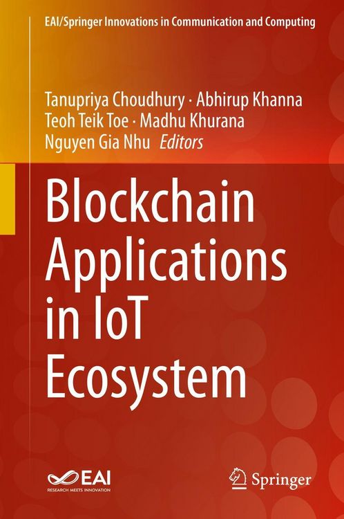 Produktbild: Blockchain Applications in IoT Ecosystem