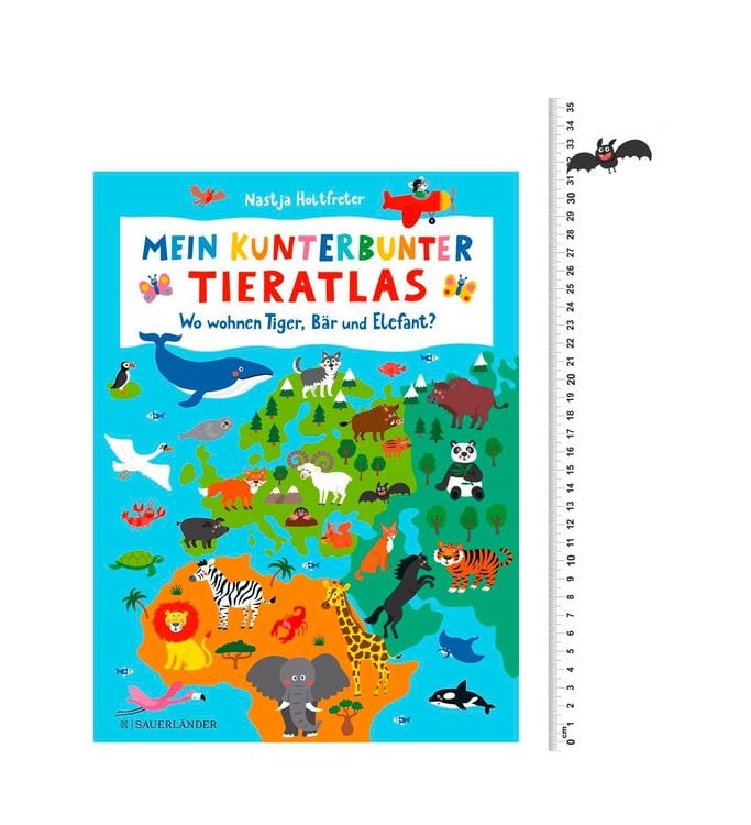 Mein kunterbunter Tieratlas