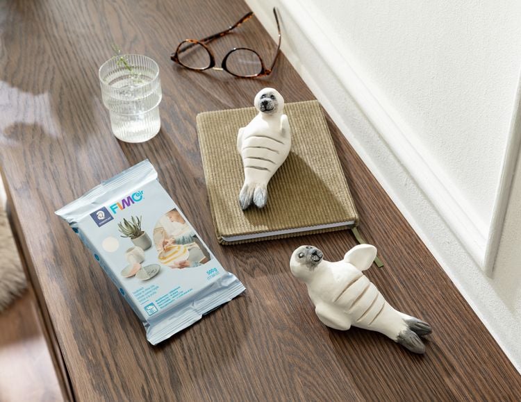 Produktbild: STAEDTLER FIMO Lufttrocknende Modelliermasse FIMOair 8100, wei&szlig;, 500 g