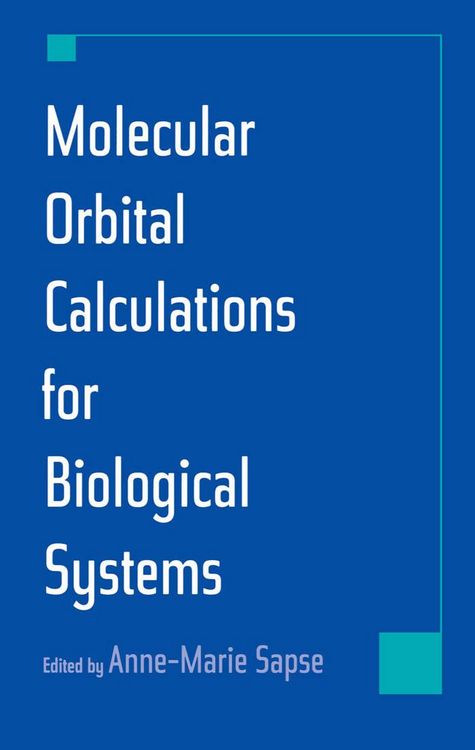 Produktbild: Molecular Orbital Calculations for Biological Systems