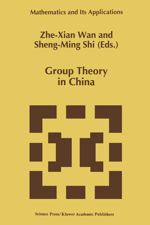 Produktbild: Group Theory in China