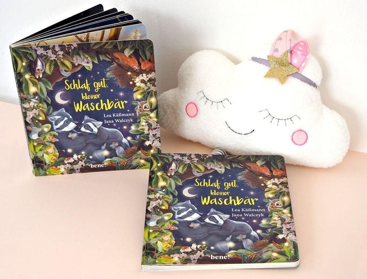 Produktbild: Schlaf gut, kleiner Waschb&auml;r &ndash; ein Bilderbuch f&uuml;r Kinder ab 2 Jahren