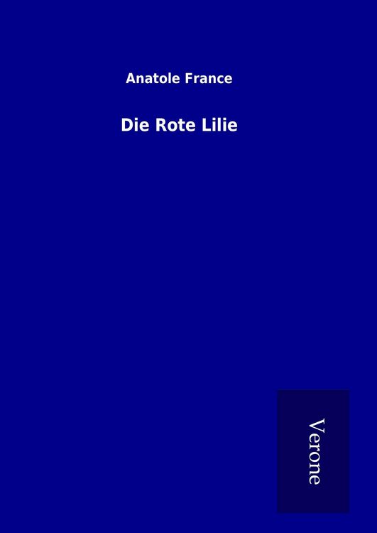 Produktbild: Die Rote Lilie