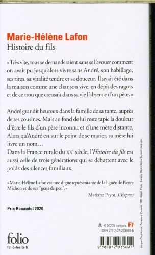 Produktbild: Histoire Du Fils