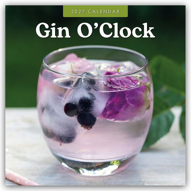 Produktbild: Gin o' Clock &ndash; Zeit f&uuml;r Gin 2027 &ndash; 16-Monatskalender