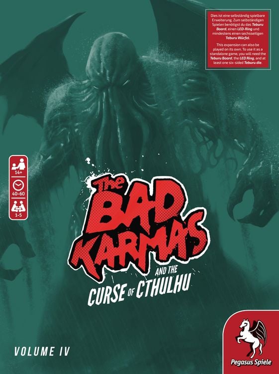Produktbild: Teburu: The Bad Karmas and the Curse of Cthulhu: Volume 4 [Erweiterung]