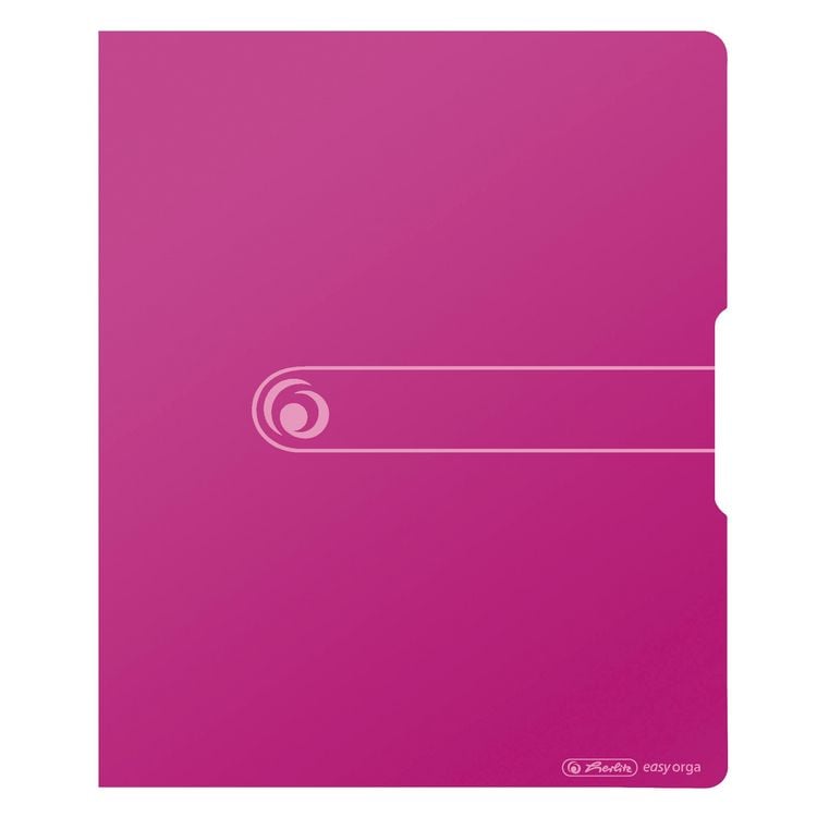 Produktbild: Herlitz 11205747 - Ringbuch PP A4 2 Ringe 16mm, Opak Beere
