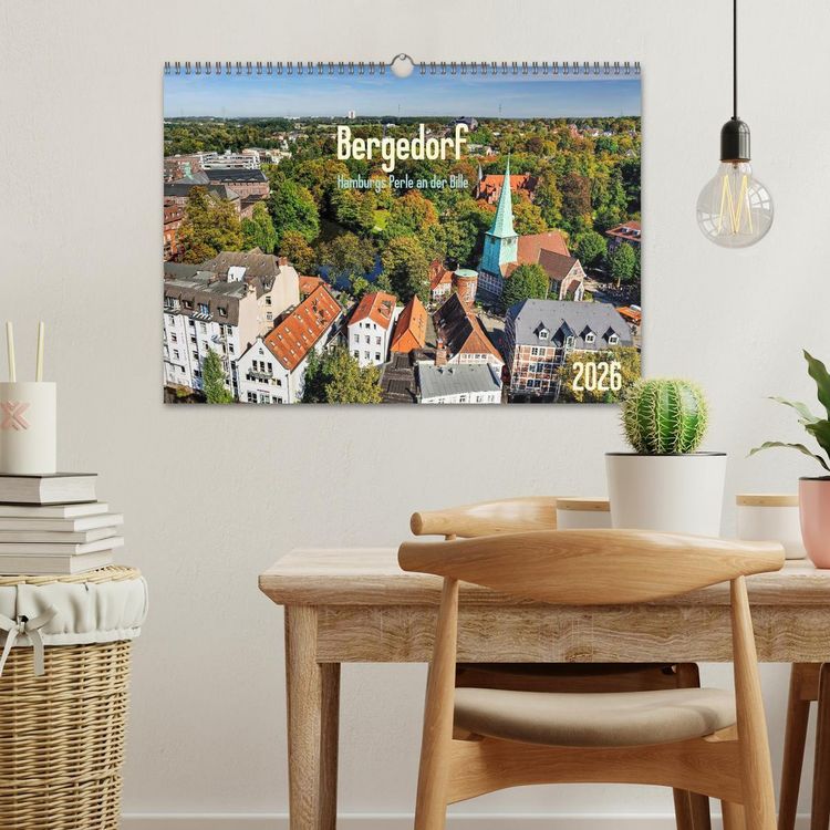 Produktbild: Bergedorf Hamburgs Perle an der Bille (Wandkalender 2026 DIN A3 quer), CALVENDO Monatskalender