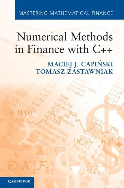 Produktbild: Numerical Methods in Finance with C++