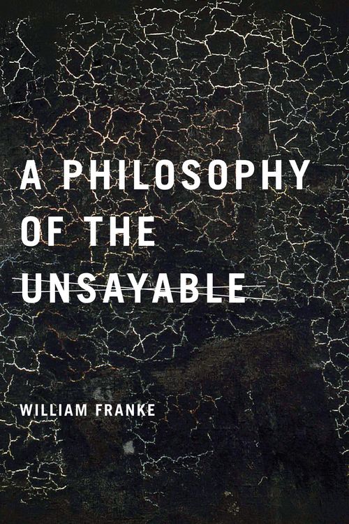 Produktbild: A Philosophy of the Unsayable