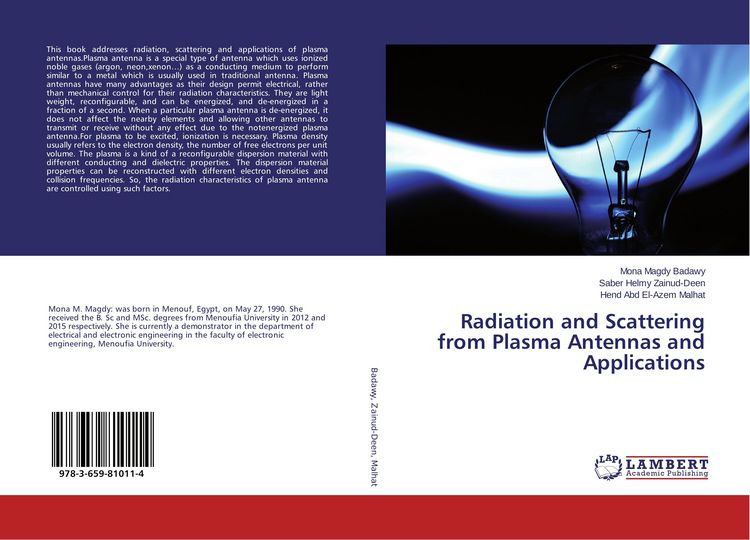 Produktbild: Radiation and Scattering from Plasma Antennas and Applications