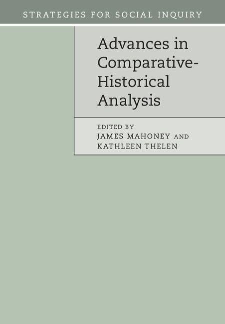 Produktbild: Advances in Comparative-Historical Analysis