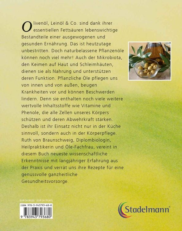 Produktbild: Pflanzenöle - Qualität, Anwendung und Wirkung