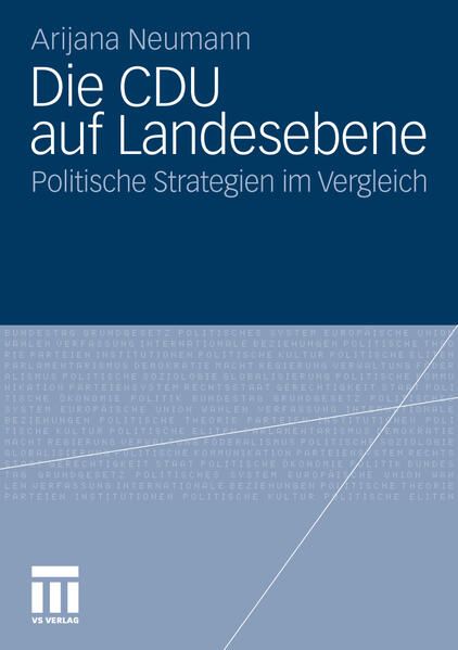 Produktbild: Die CDU auf Landesebene
