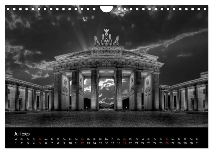 Produktbild: Berlin (Wandkalender 2026 DIN A4 quer), CALVENDO Monatskalender