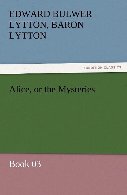 Produktbild: Alice, or the Mysteries - Book 03