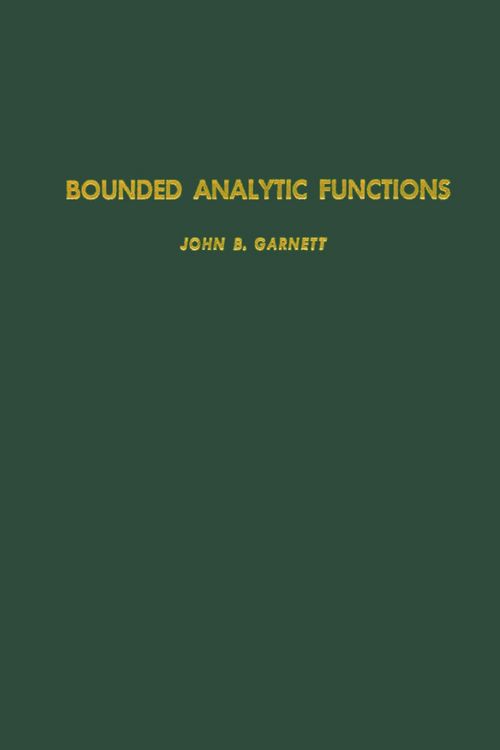 Produktbild: Bounded Analytic Functions